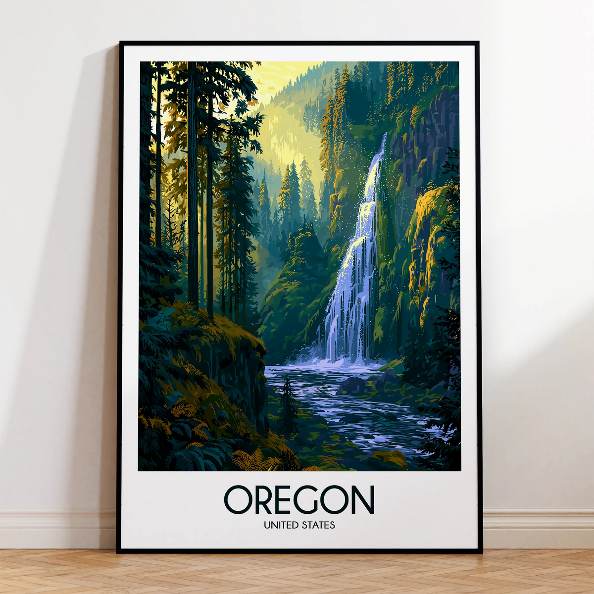 Oregon Scenic Landscape Art