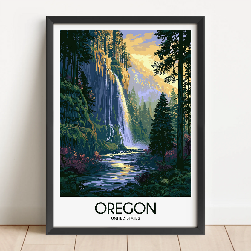 Oregon Travel Memory Gift