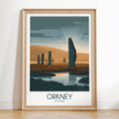 Orkney Destination Art Gift
