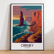 Orkney Destination Art Gift