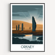 Orkney Minimalist Wall Art