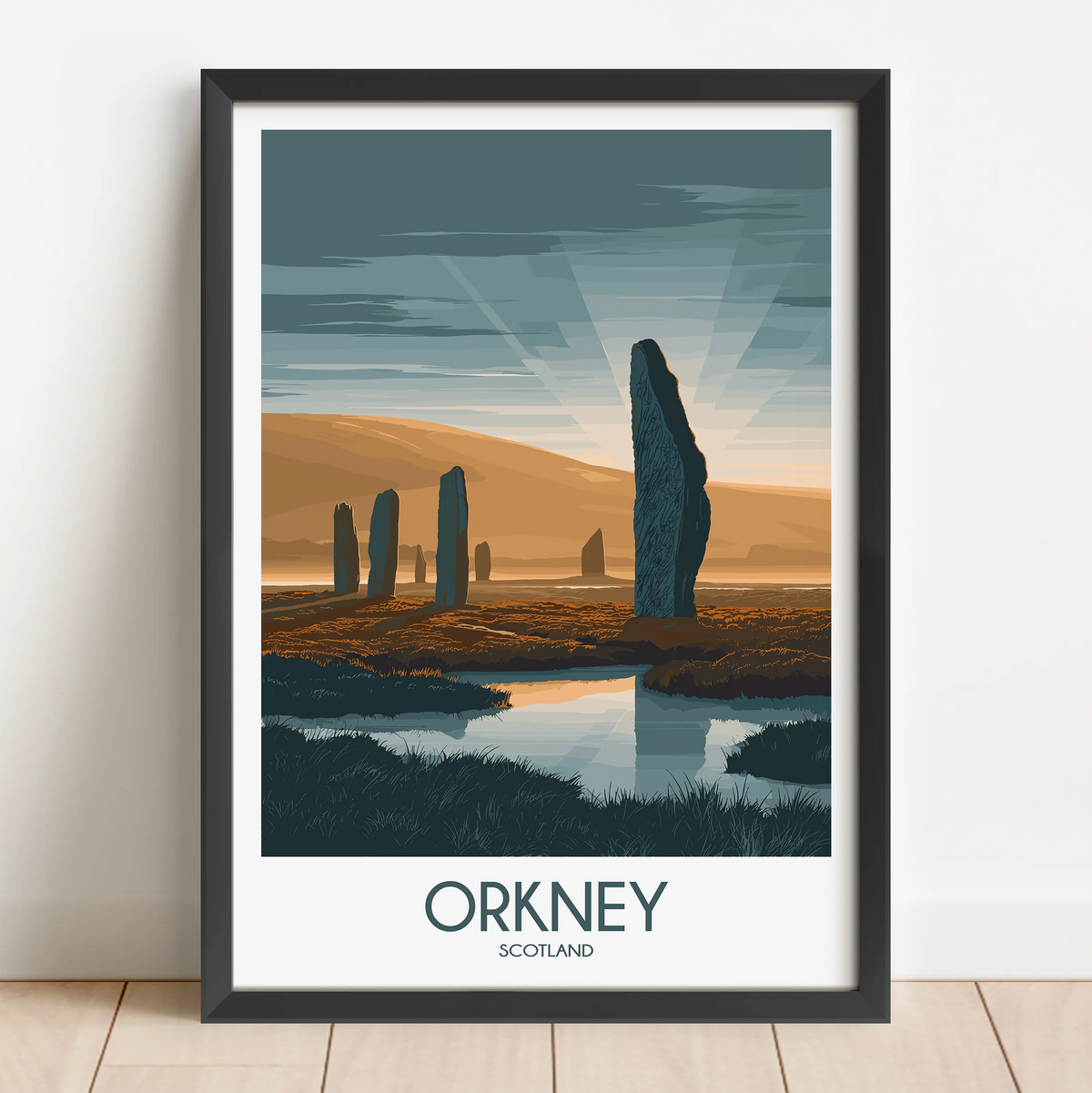 Orkney Scenic Landscape Art