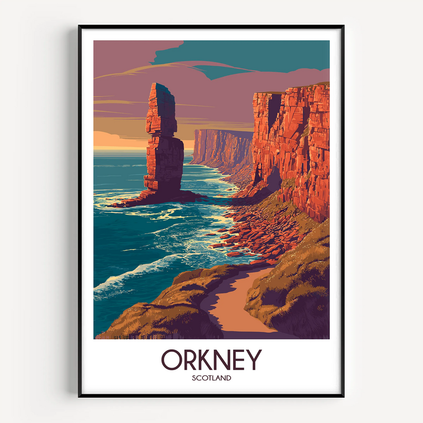 Orkney Scenic Landscape Art