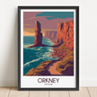 Orkney Souvenir Poster Print