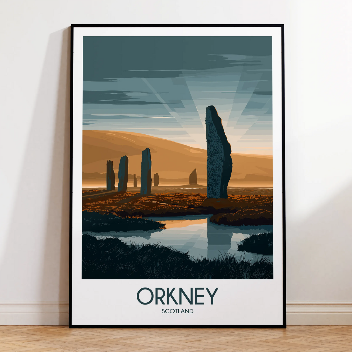 Orkney Souvenir Poster Print