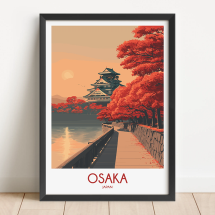 Osaka Scenic Landscape Art