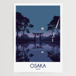 Osaka Souvenir Poster Print