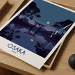 Osaka Vintage Style Print