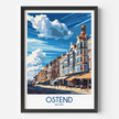 Ostend Vintage Style Print