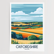 Oxfordshire Destination Art Gift