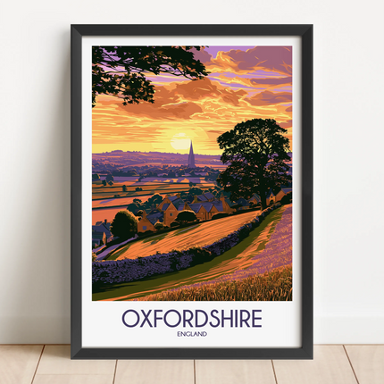 Oxfordshire Scenic Landscape Art