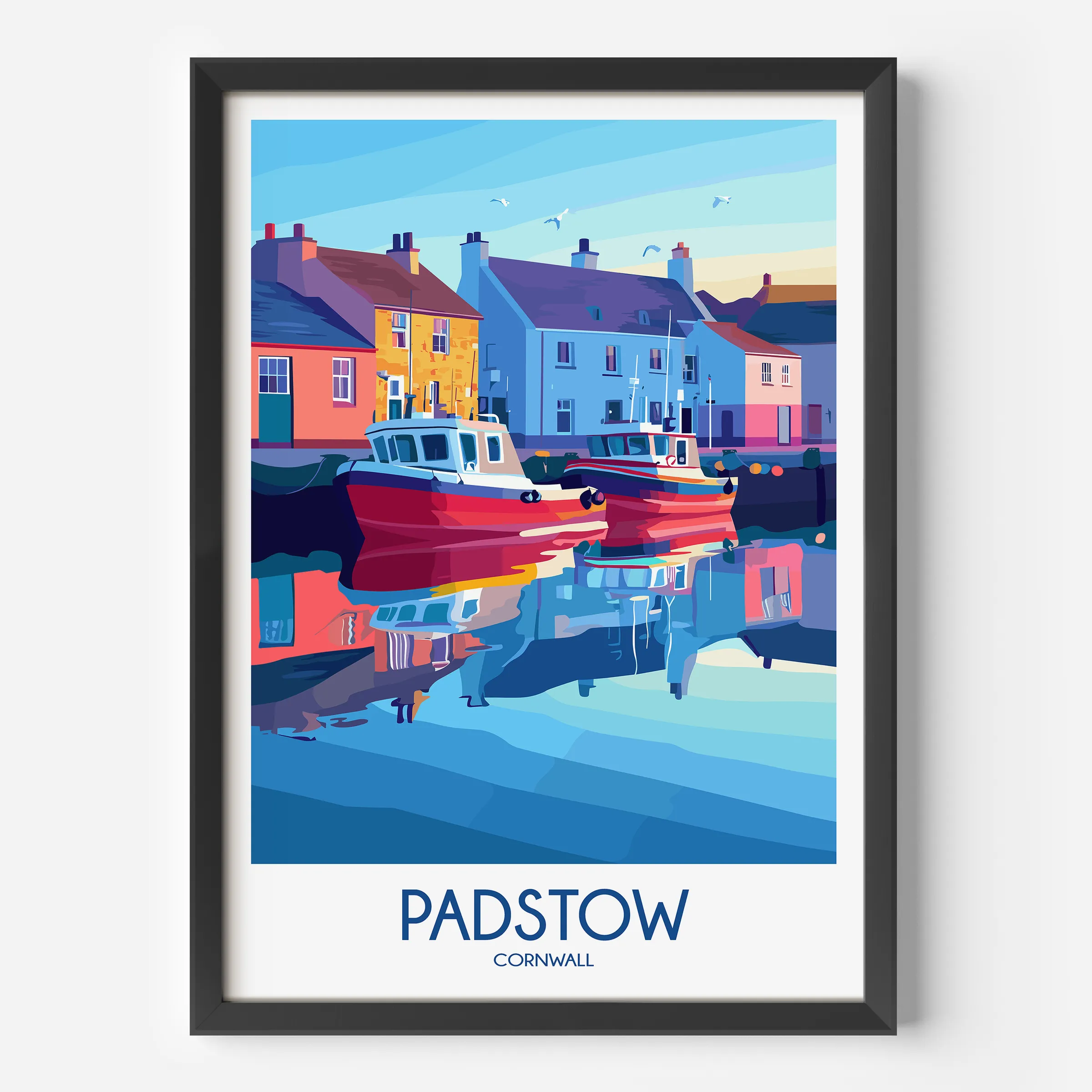 Padstow Destination Art Gift