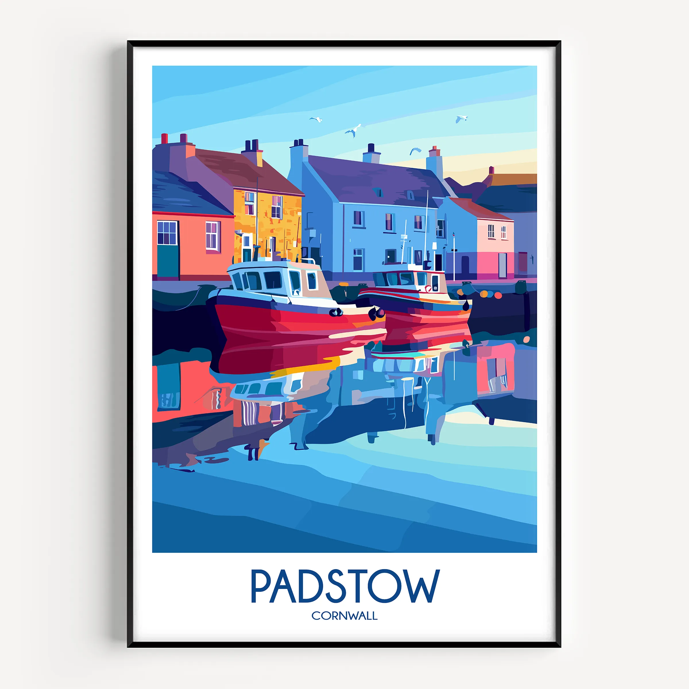Padstow Minimalist Wall Art