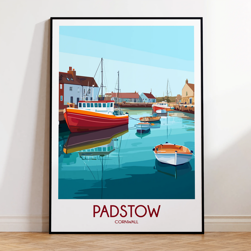 Padstow Scenic Landscape Art