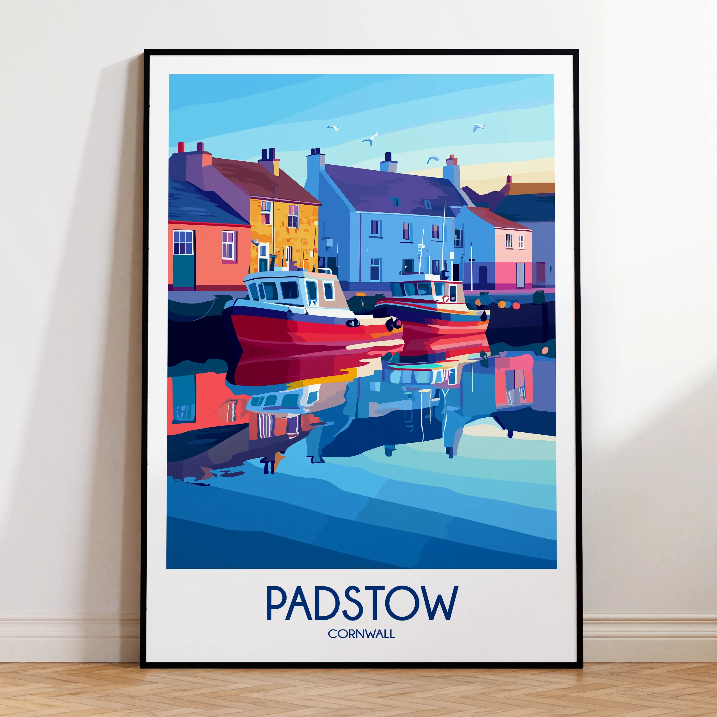 Padstow Souvenir Poster Print