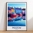 Padstow Souvenir Poster Print