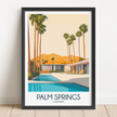 Palm Springs Home Office Decor