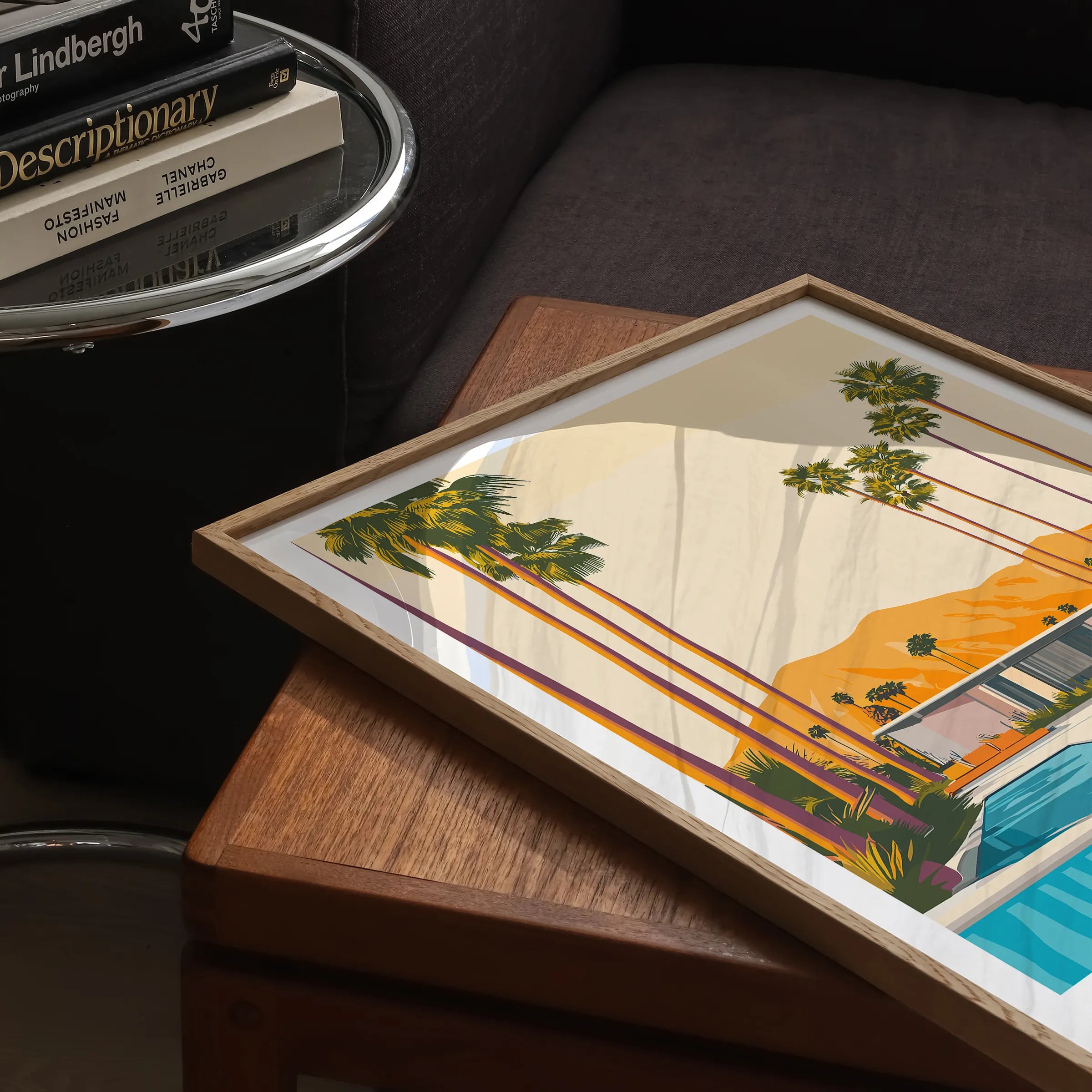 Palm Springs Scenic Landscape Art