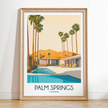 Palm Springs Souvenir Poster Print