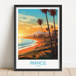 Paphos Souvenir Poster Print