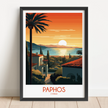 Paphos Travel Memory Gift
