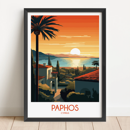 Paphos Travel Memory Gift