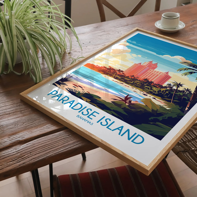 Paradise Island Destination Art Gift