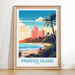 Paradise Island Gallery Quality Print