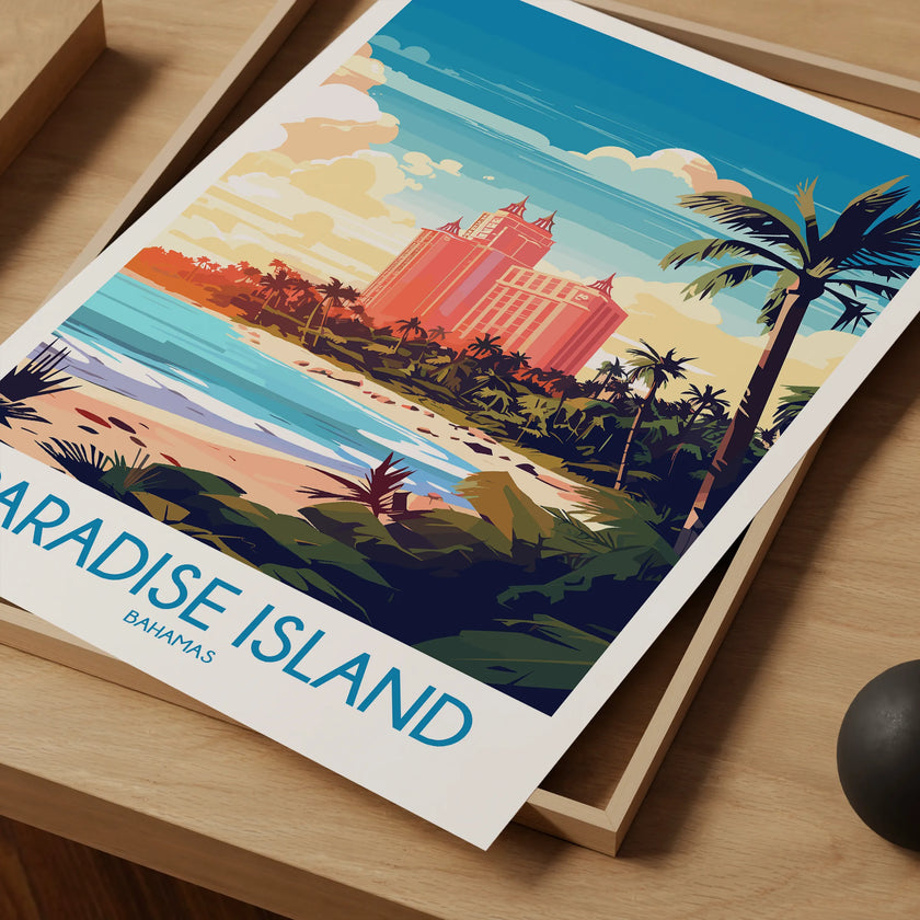 Paradise Island Home Office Decor