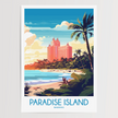 Paradise Island Souvenir Poster Print