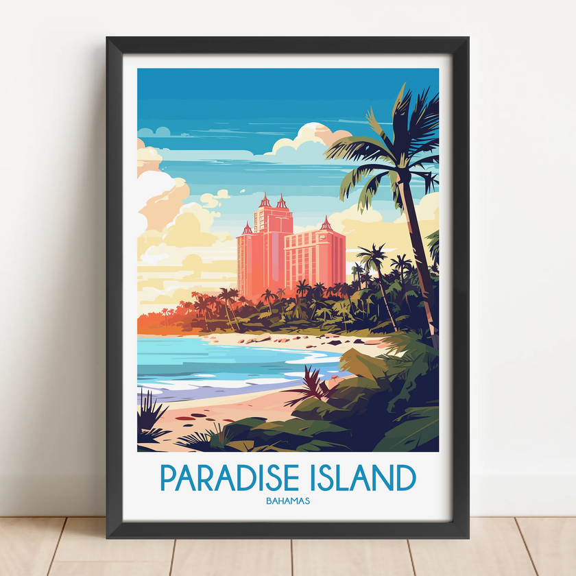 Paradise Island Travel Memory Gift