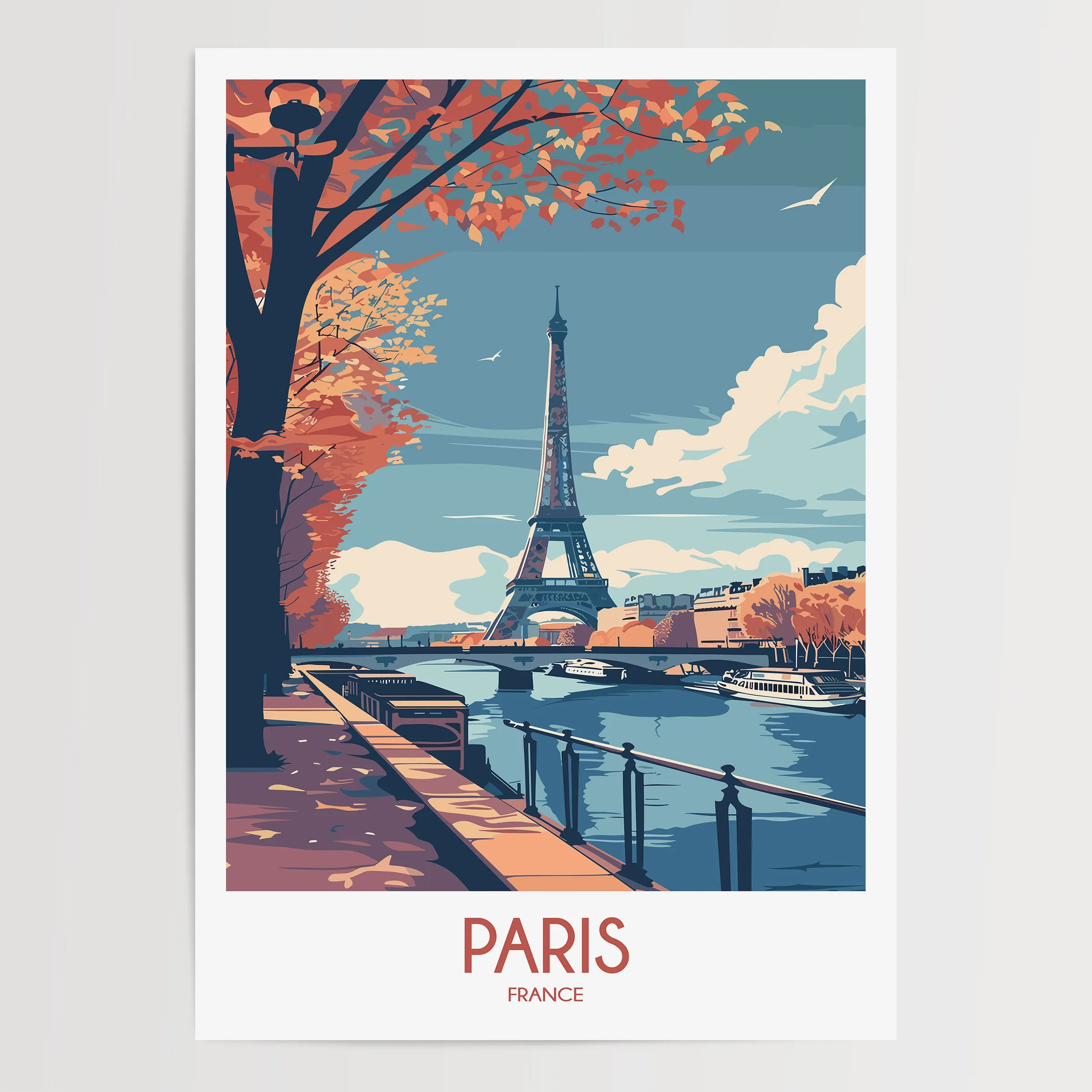 Paris Destination Art Gift