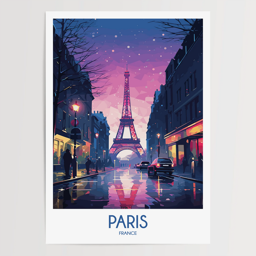 Paris Destination Art Gift