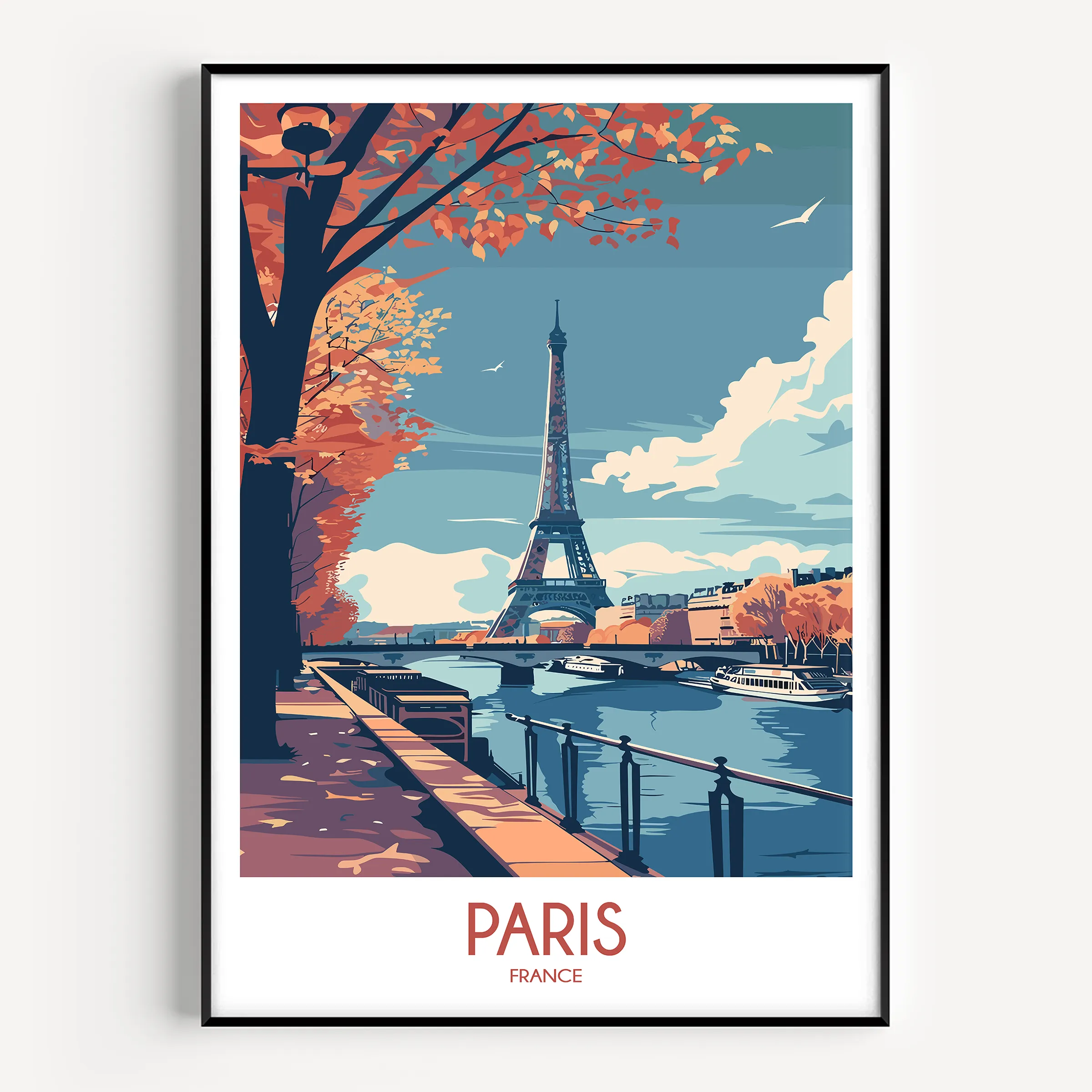 Paris Minimalist Wall Art