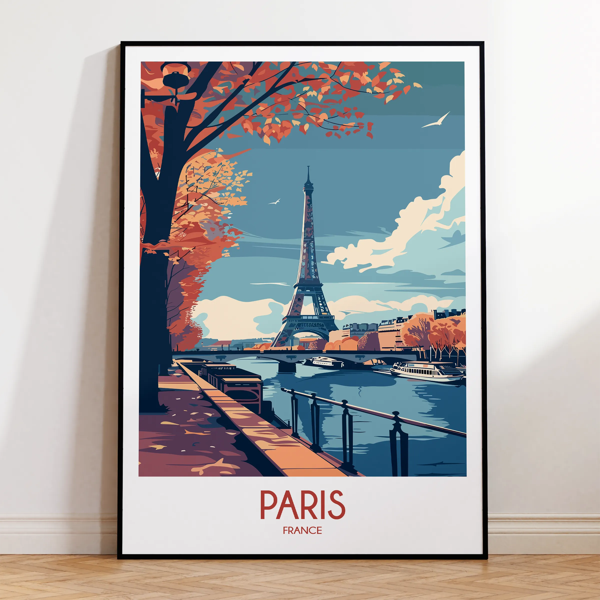 Paris Scenic Landscape Art