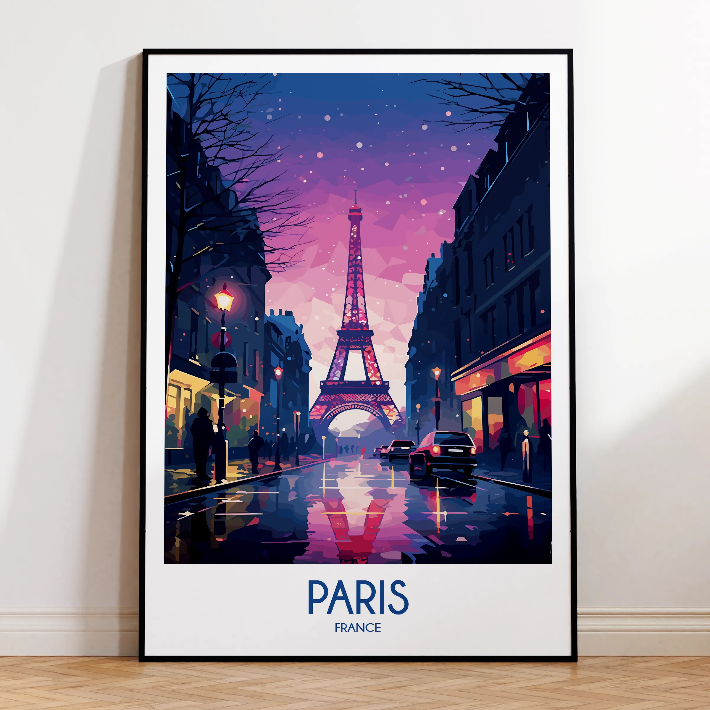 Paris Scenic Landscape Art