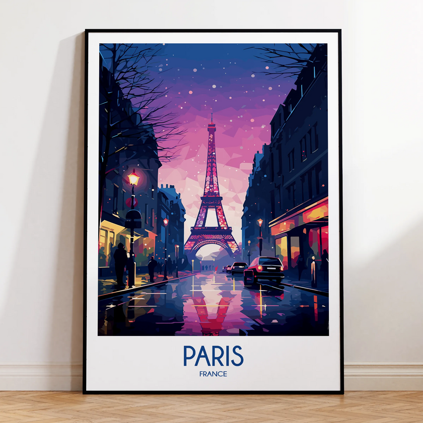 Paris Scenic Landscape Art