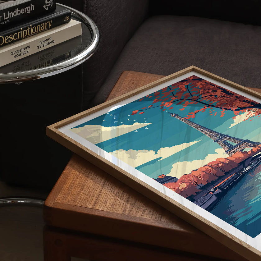 Paris Souvenir Poster Print