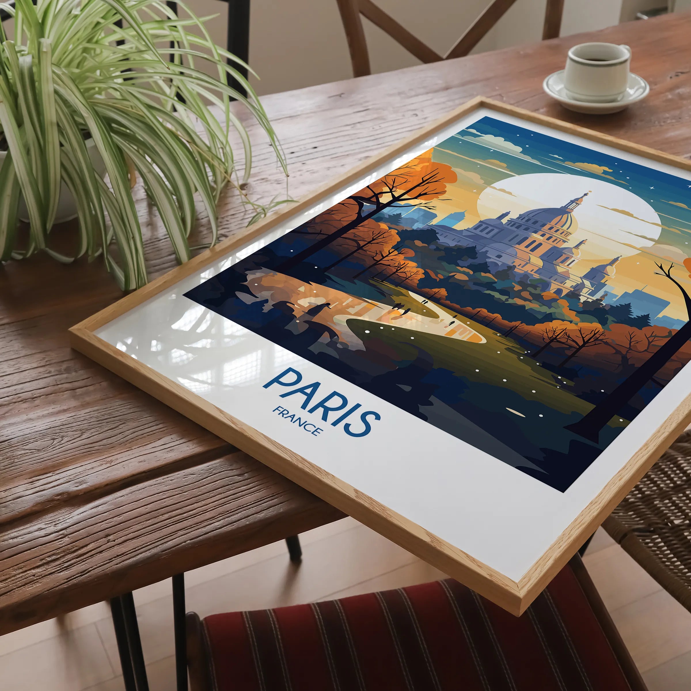 Paris Souvenir Poster Print