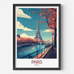 Paris Souvenir Poster Print