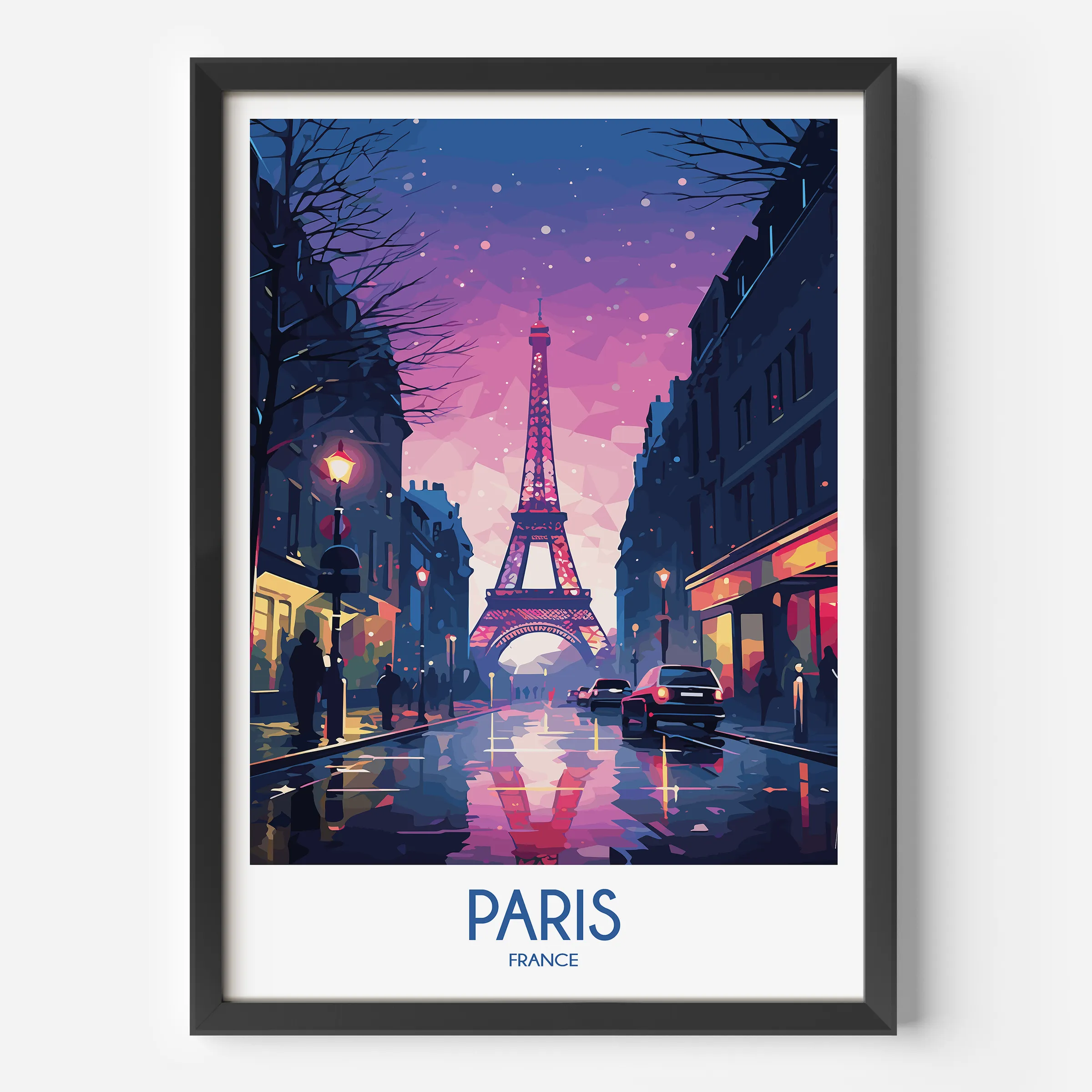Paris Souvenir Poster Print
