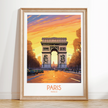 Paris Vintage Style Print