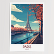 Paris Vintage Style Print