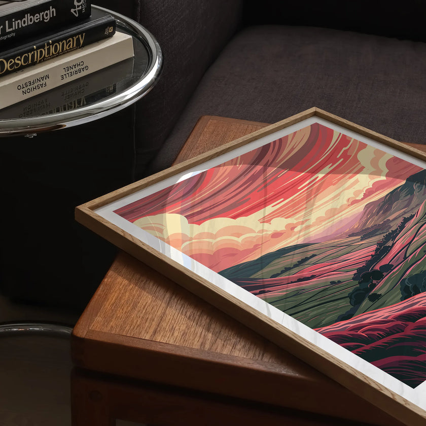 Peak District Destination Art Gift