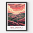 Peak District Destination Art Gift