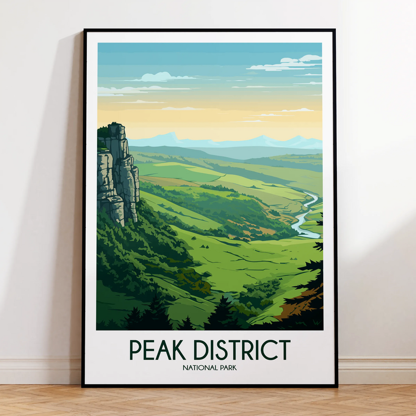 Peak District Minimalist Wall Art