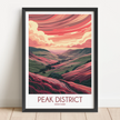 Peak District Scenic Landscape Art