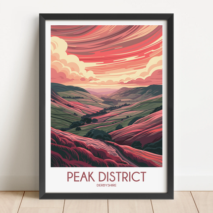 Peak District Scenic Landscape Art
