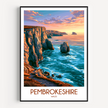 Pembrokeshire Travel Memory Gift