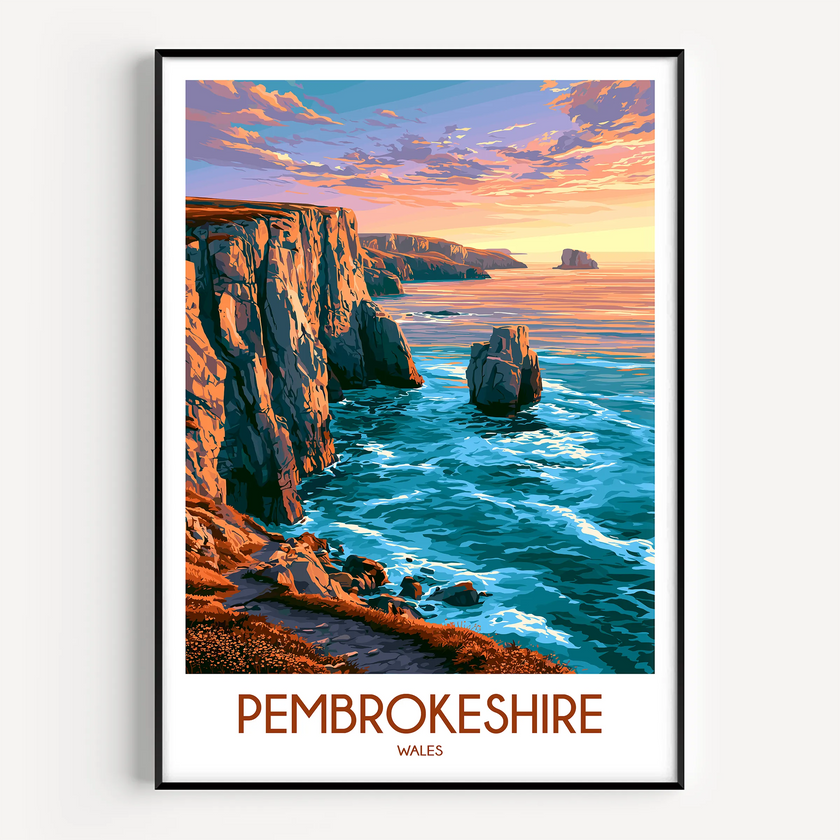 Pembrokeshire Travel Memory Gift